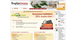 Desktop Screenshot of amaguiz.explorimmo.com